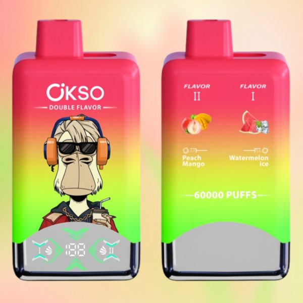 OKSO Double Smaak 60k Puffs | E papierosy OKSO Double Smaak 60k Puffs | E papierosy