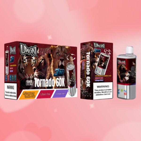 Uwin Tornado Triple 60000 Puffs | E papierosy Uwin Tornado Triple 60000 Puffs | E papierosy