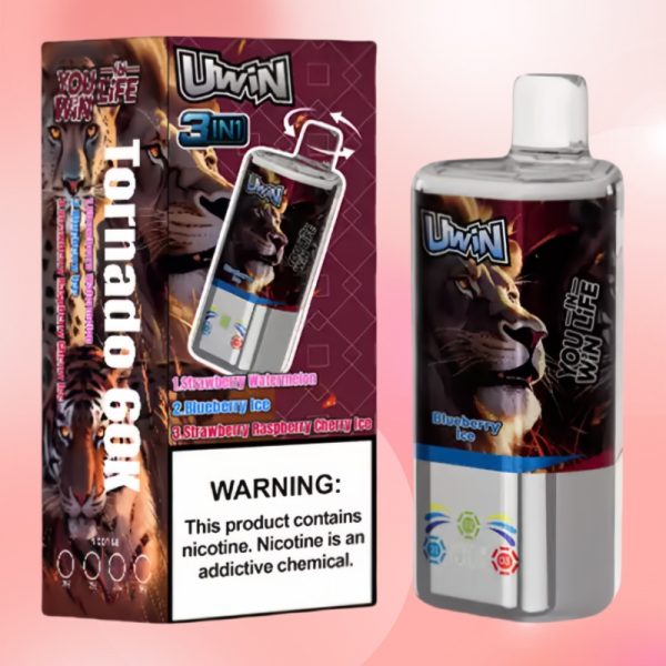 Uwin Tornado Triple 60000 Puffs | E papierosy Uwin Tornado Triple 60000 Puffs | E papierosy