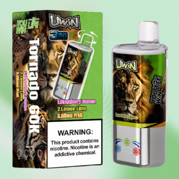 Uwin Tornado Triple 60000 Puffs | E papierosy Uwin Tornado Triple 60000 Puffs | E papierosy