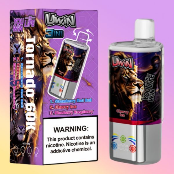Uwin Tornado Triple 60000 Puffs | E papierosy Uwin Tornado Triple 60000 Puffs | E papierosy