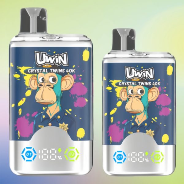 Uwin X RandM Twins Crystal 40000 puffs | E papierosy Uwin X RandM Twins Crystal 40000 puffs | E papierosy