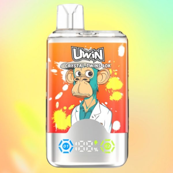 Uwin X RandM Twins Crystal 40000 puffs | E papierosy Uwin X RandM Twins Crystal 40000 puffs | E papierosy
