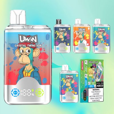 Uwin X RandM Twins Crystal 40000 puffs | E papierosy Uwin X RandM Twins Crystal 40000 puffs | E papierosy