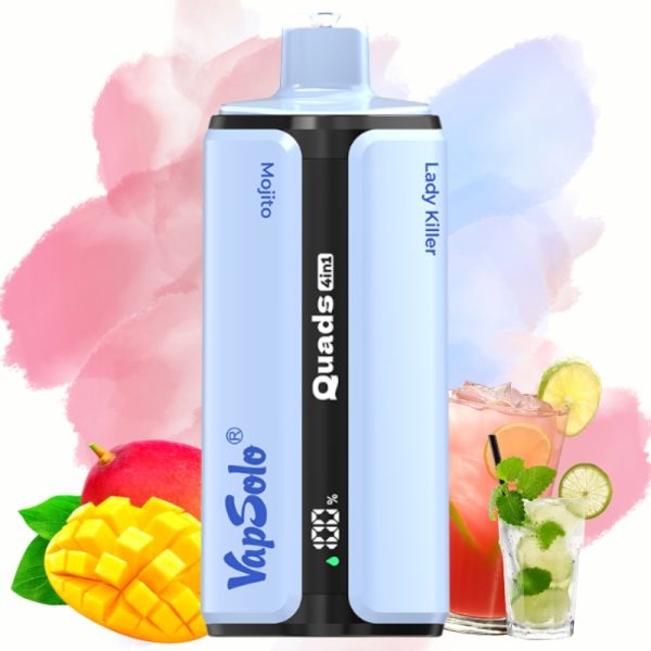 Vapsolo Quads 80000 Puffs | E papierosy Vapsolo Quads 80000 Puffs | E papierosy