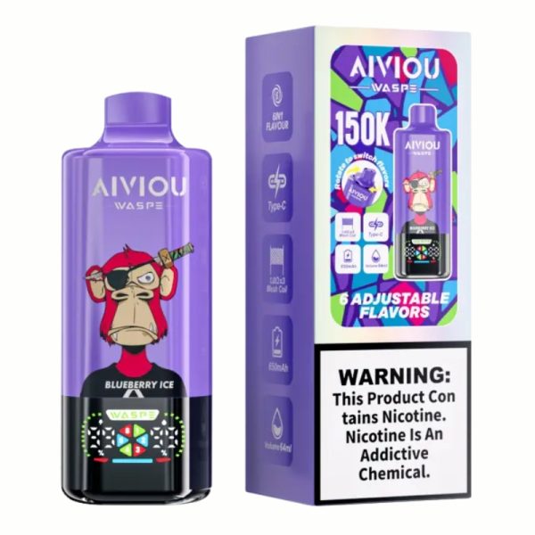 Waspe Aiviou 6 w 1 150k Puffs | E papierosy Waspe Aiviou 6 w 1 150k Puffs | E papierosy