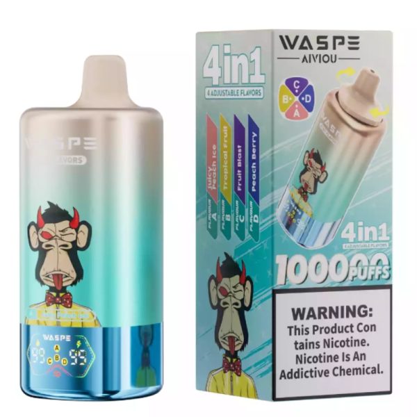 Waspe 4 in 1 100k Puffs | E papierosy Waspe 4 in 1 100k Puffs | E papierosy