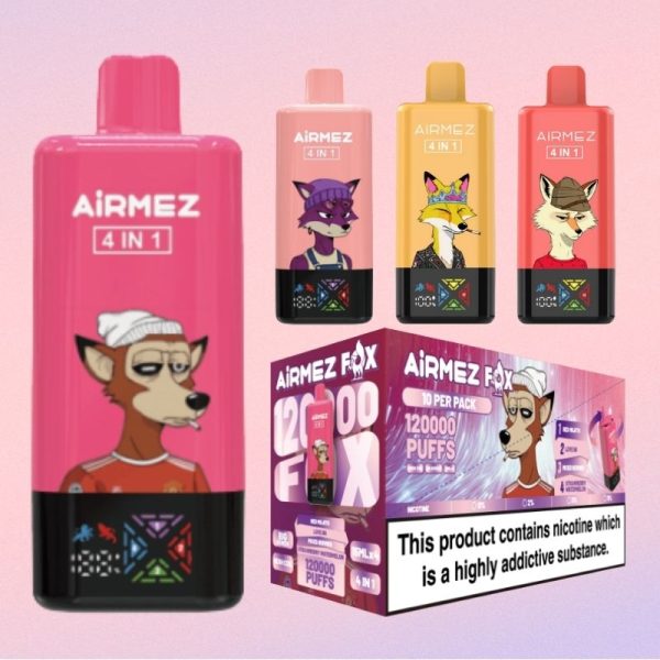 Airmez Fox 4 IN 1 120k Puffs | E papierosy