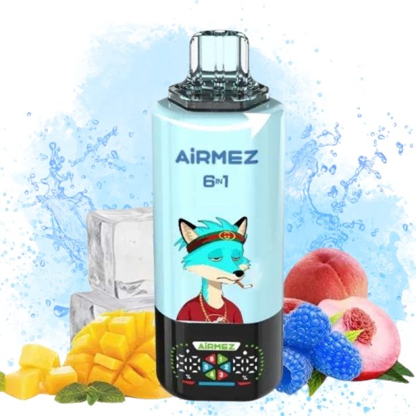 Airmez Fox 6 IN 1 140k Puffs | E papierosy Airmez Fox 6 IN 1 140k Puffs | E papierosy