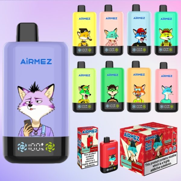 Airmez Fox 2 IN 1 80000 Puffs | E papierosy