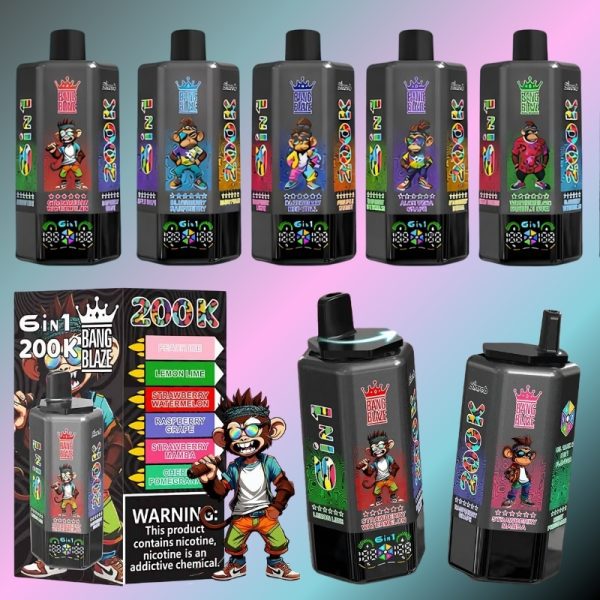 Bang Blaze 6in1 200k Puffs | E papierosy