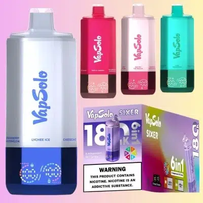 Vapsolo 6in1 180K Puffs | E papierosy Vapsolo 6in1 180K Puffs | E papierosy