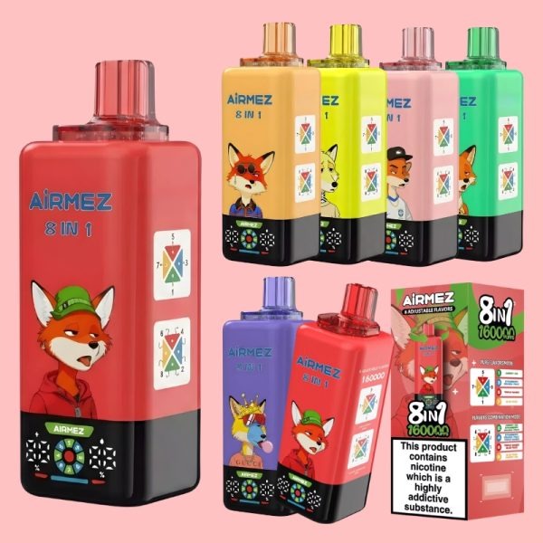 Airmez Fox 8IN1 160K | E papierosy Airmez Fox 8IN1 160K | E papierosy