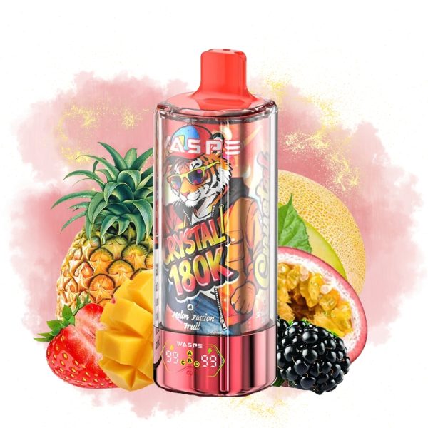WASPE Crystal 8 in 1 180K | E papierosy WASPE Crystal 8 in 1 180K | E papierosy