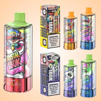 WASPE Crystal 8 in 1 180K | E papierosy WASPE Crystal 8 in 1 180K | E papierosy