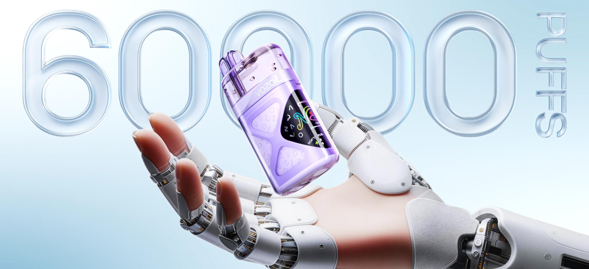 Vozol neon 60000 Puffs | E papierosy Technical Specifications of Vozol Neon 60000 Puffs