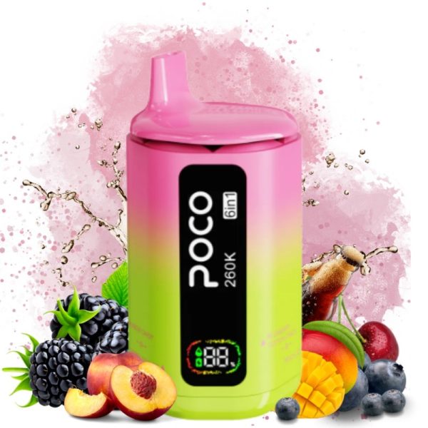 POCO 260K 6IN1 | E papierosy POCO 260K 6IN1 | E papierosy