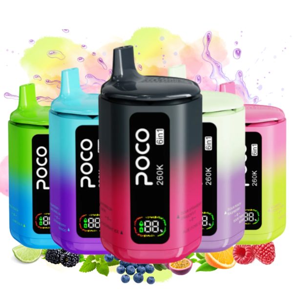 POCO 260K 6IN1 | E papierosy POCO 260K 6IN1 | E papierosy